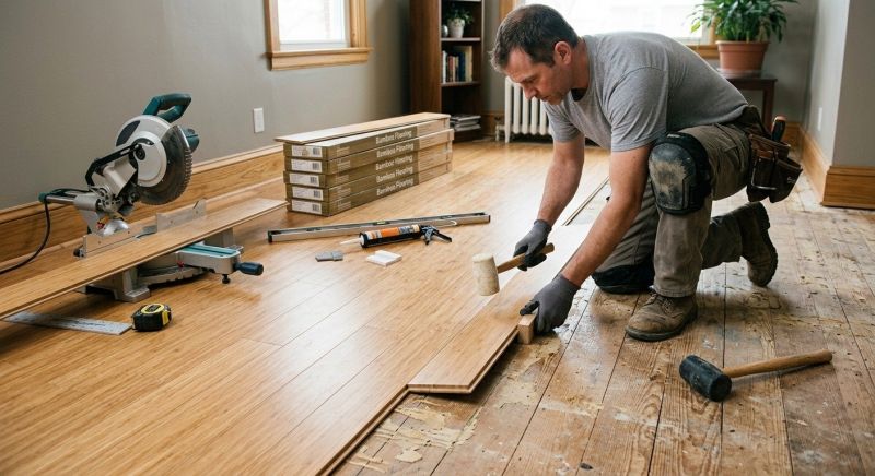 Bamboo Flooring Installation in Carroll County, MD