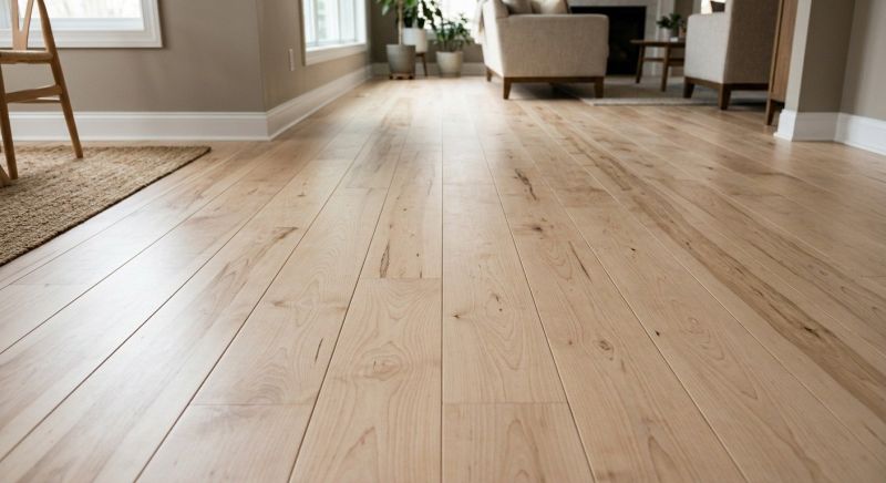 Birch Floor Installation in Carroll County, MD