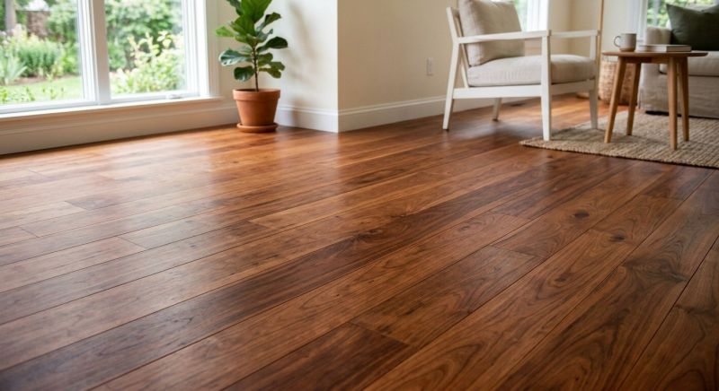 Cherry Floor Installation in Woodstock, MD
