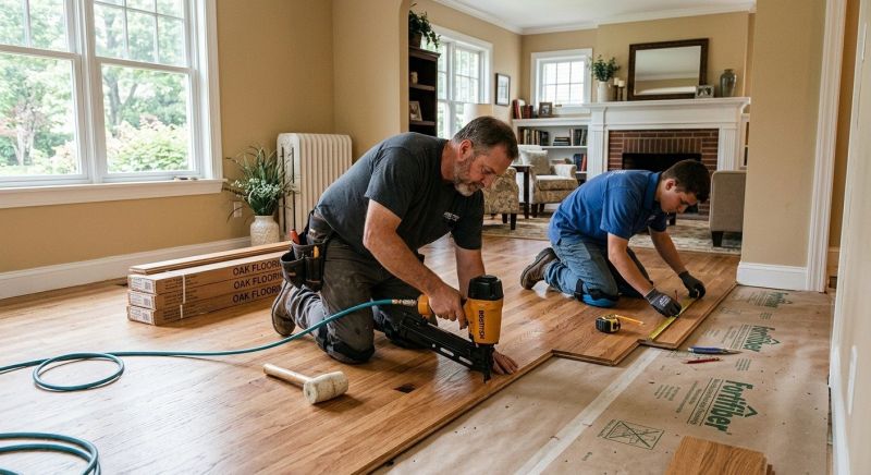 Hardwood Floor Installation in Ashton, MD