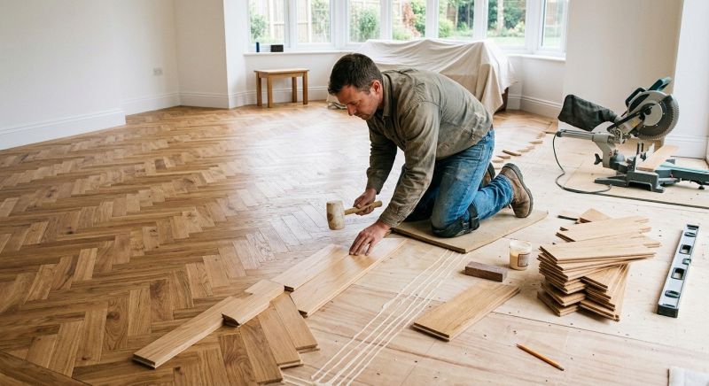 Hardwood Floor Installation in Derwood, MD