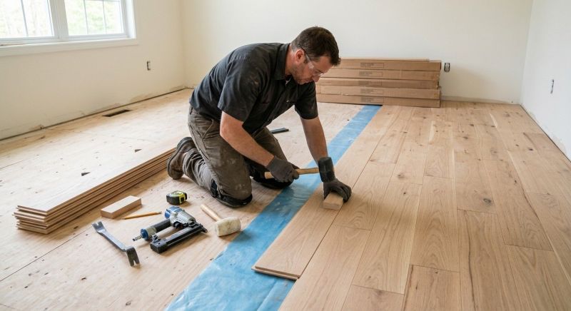 Hardwood Floor Installation in Howard County, MD