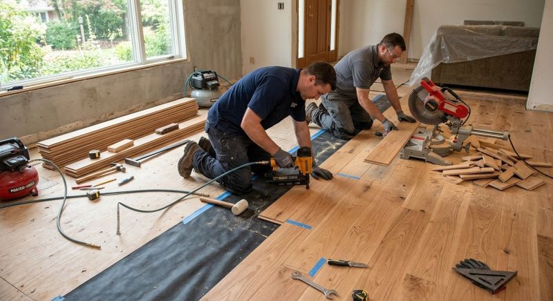 Hardwood Floor Installation in Reisterstown, MD