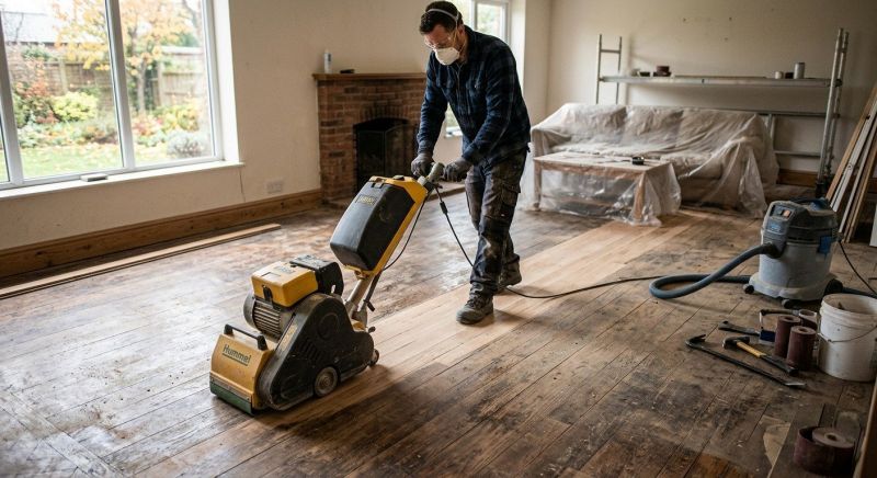 Hardwood Floor Renovation in Carroll County, MD