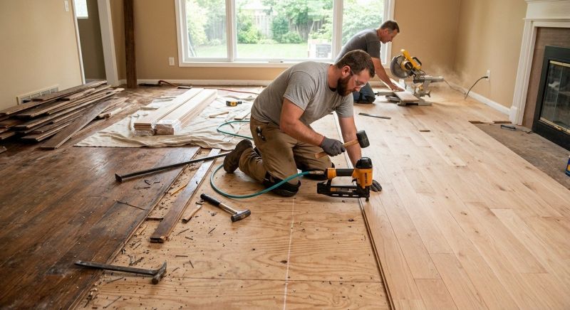 Hardwood Replacement in Jessup, MD