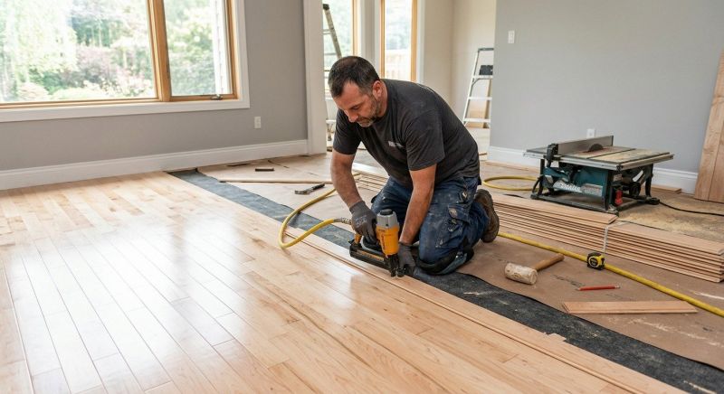 Maple Flooring Installation in Glen Burnie, MD