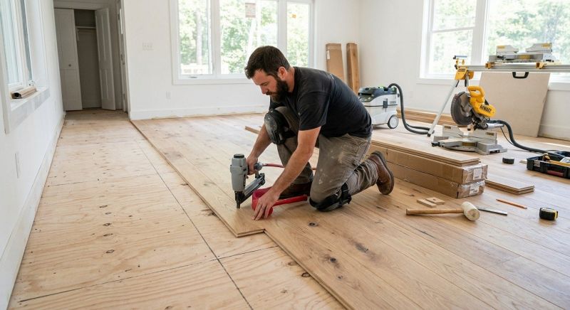 Oak Floor Installation in Baltimore, MD