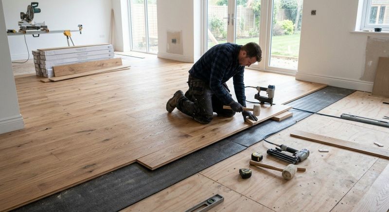 Oak Floor Installation in Derwood, MD