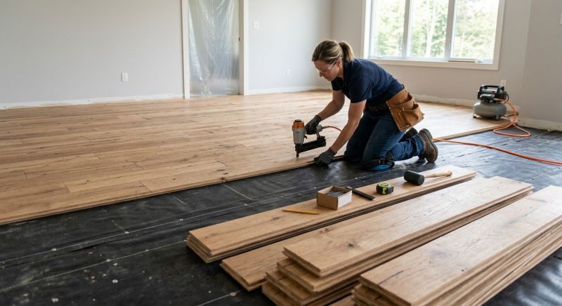 Walnut Flooring Installation in Carroll County, MD