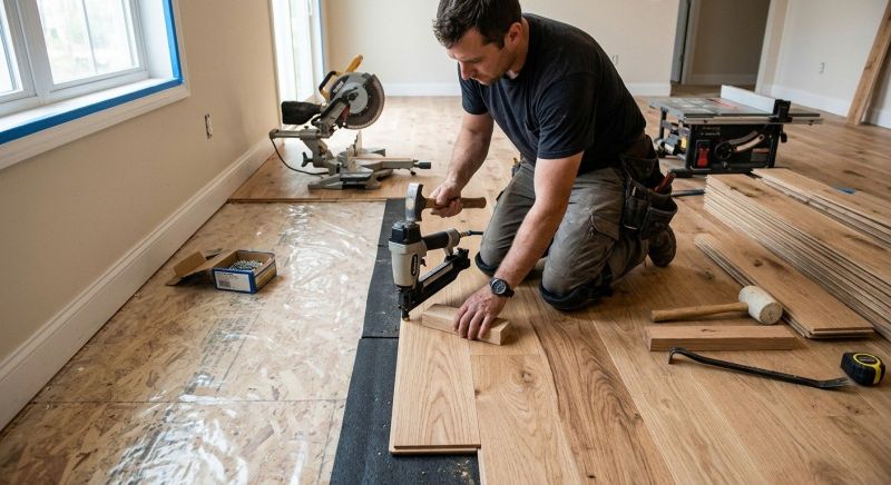 Wood Flooring Installation in Highland, MD