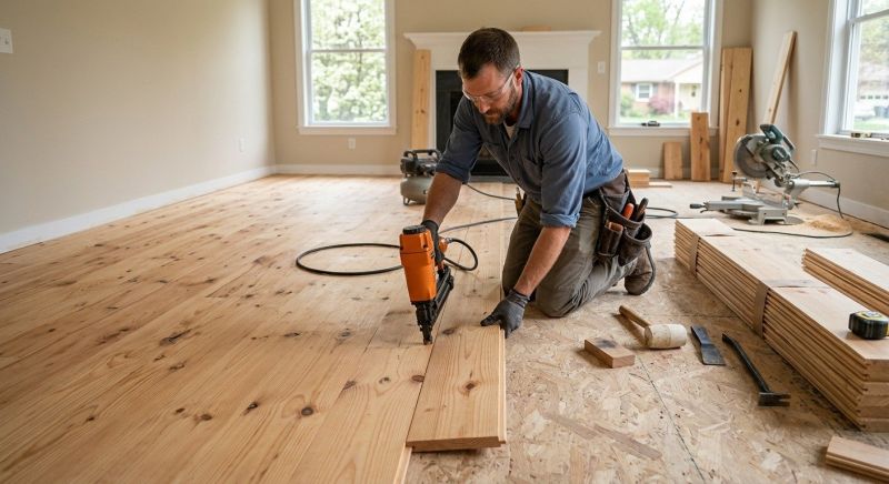Wood Flooring Installation in Marriottsville, MD